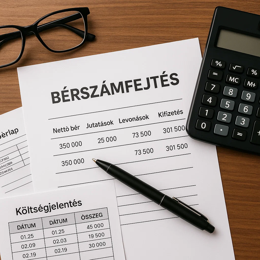 Bérszámfejtés illusztráció